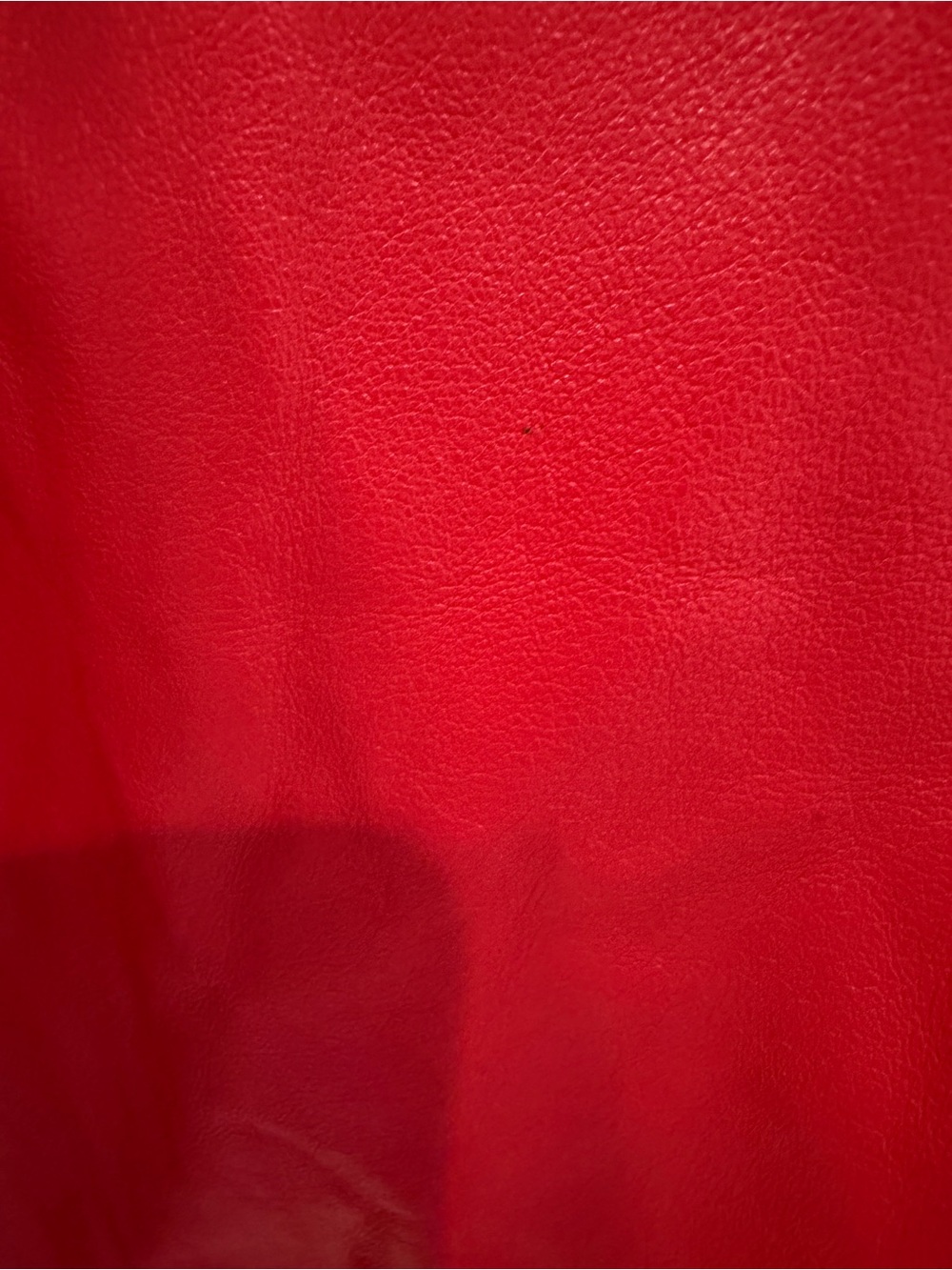 Ralph Lauren Vintage Red Leather Dress - Picture 6 of 7